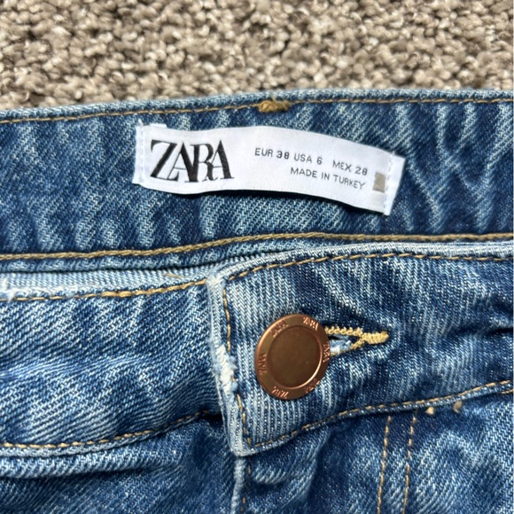 Zara High rise Jeans size 6 - Picture 3 of 3